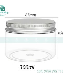 Hũ nhựa PET 300ml